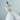 White Ivory Tulle Pearl Spaghetti Strap Bridal Ball Gown Wedding Dress - SolaceConnect.com