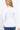 White Solid Color Long Sleeve Scoop Neck Thermal Top for Women - SolaceConnect.com