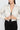 White Solid Color Women's Studded Moto Jacket with Elasticized Hem - SolaceConnect.com