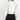 White Solid Color Women's Studded Moto Jacket with Elasticized Hem - SolaceConnect.com