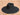 Wide Brim Solid Pattern Fedora Big Wool Felt Black Color Hat for Women - SolaceConnect.com