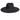 Wide Brim Solid Pattern Fedora Big Wool Felt Black Color Hat for Women  -  GeraldBlack.com