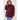 Wine Plus Size Parallel Quilt Faux Fur Hood Padded Long Puffer Belted Jacket  -  GeraldBlack.com