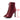 Wine Red--7CM Fashion Women Indoor Dance Shoes Comfortable Cross-tied Peep Toe Lace-up Gladiator Ladies High Heels Jazz Dance Sandals 46  -  GeraldBlack.com