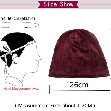 Winter and Autumn Casual Fashion Velvet Beanie Caps for Women - SolaceConnect.com