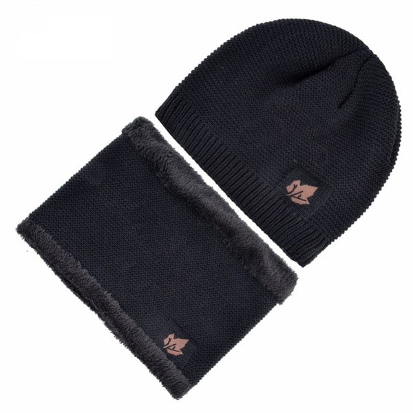 Winter Casual Velvet Wool Knitted Beanie Caps for Men and Women  -  GeraldBlack.com
