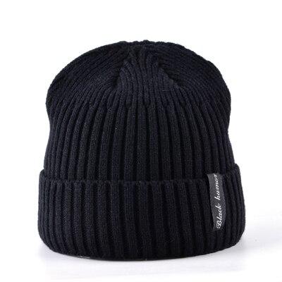 Winter Fashion Casual Solid Colour Knitted Beanies for Men and Women - SolaceConnect.com