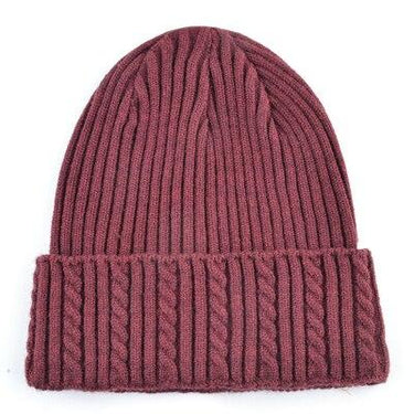 Winter Fashion Casual Striped Knitted Warm Beanies for Men and Women - SolaceConnect.com