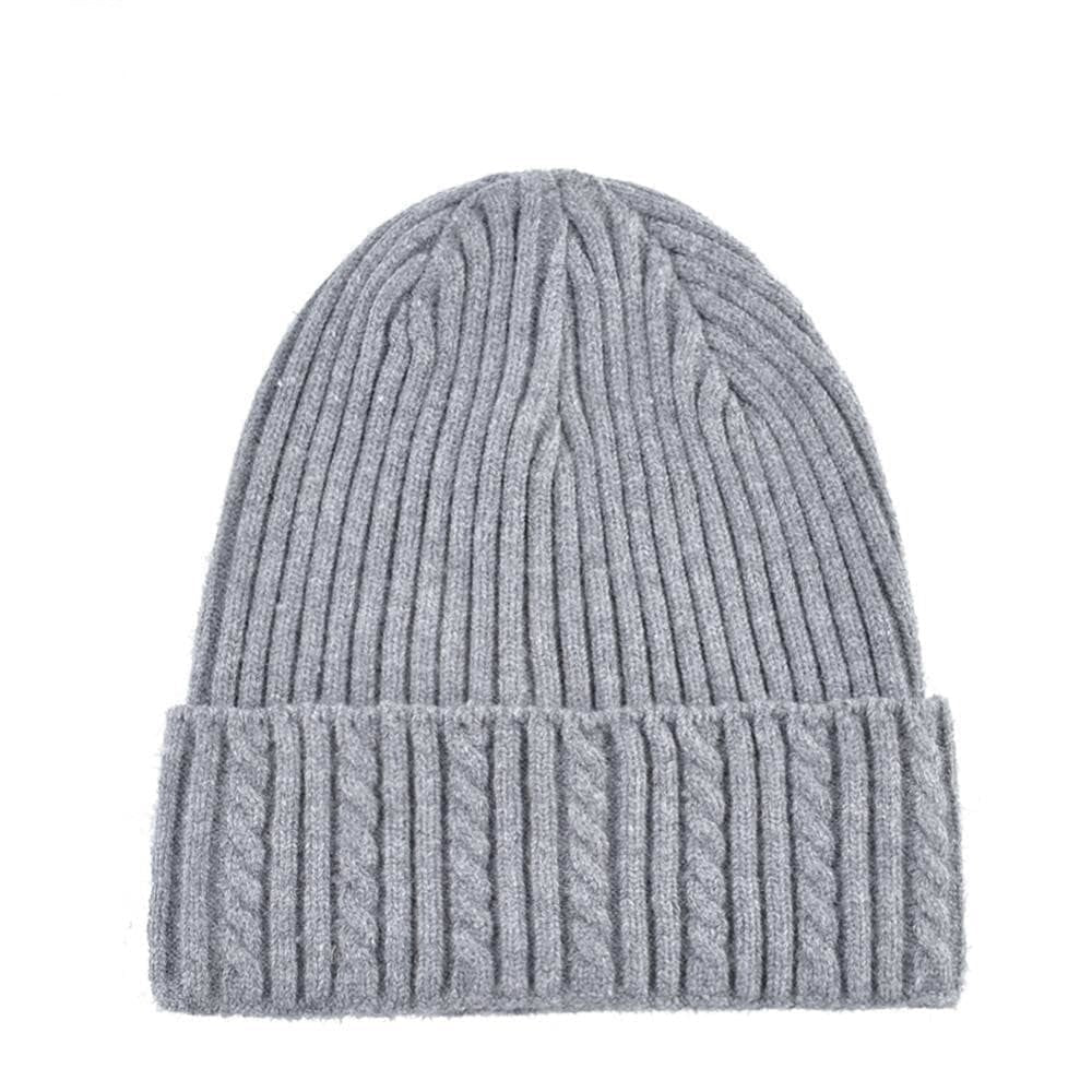 Winter Fashion Casual Striped Knitted Warm Beanies for Men and Women  -  GeraldBlack.com