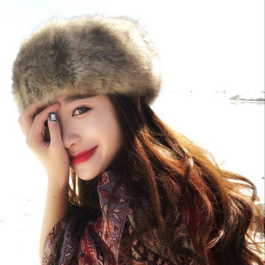 Winter Fashion Casual Warm Faux Fur Beanies for Women - SolaceConnect.com