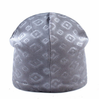Winter Fashion Casual Warm Knitted Velvet Beanie Caps for Women - SolaceConnect.com