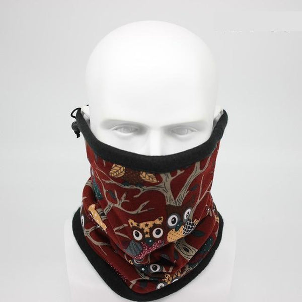 Winter Fashion Owl Bandana Scarf Unisex Camouflage Multifunction Headband - SolaceConnect.com
