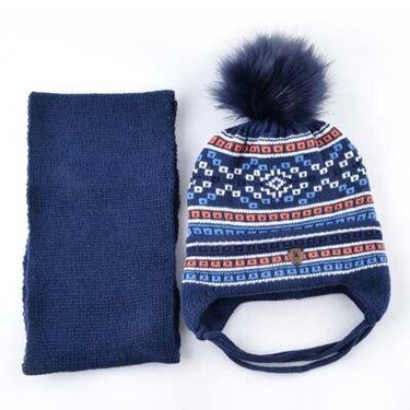 Winter Fashion Warm Pompom Fur Knitted Beanies for Boys and Girls - SolaceConnect.com