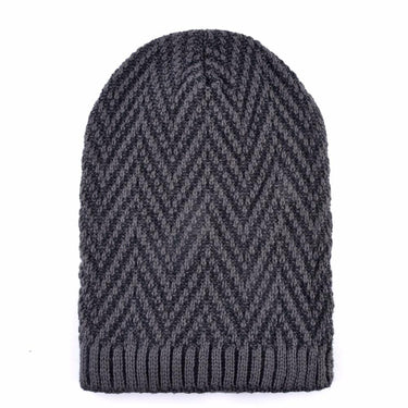 Winter Fashion Warm Wool Knitted Striped Beanies for Men and Women - SolaceConnect.com