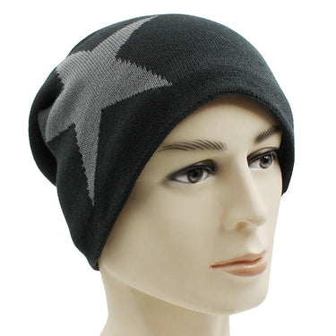 Winter Faux Fur Warm Baggy Knitted Beanie Hat for Men & Women  -  GeraldBlack.com