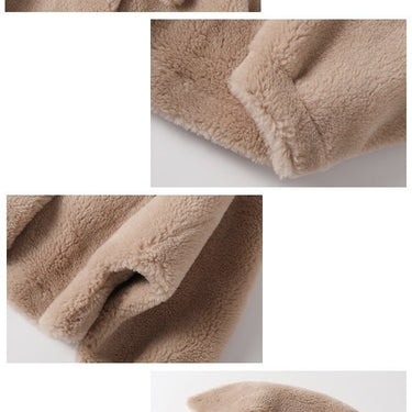 Women's Fur Coat Winter Casual Sheep Shearling Coats Female Short Wool Jackets Korean Style - SolaceConnect.com