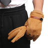 Winter Gloves Men Touch Screen Warm Driving Blend Suede Leather Gloves with Knit Wrist Cuffs GSM060  -  GeraldBlack.com
