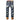 Winter Hole Fashion Hip Hop Streetwear Ripped Straight Jeans Pants for Men  -  GeraldBlack.com