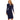 Winter Long Sleeve Office Business Dress with Buttons for Plus Size Women  -  GeraldBlack.com