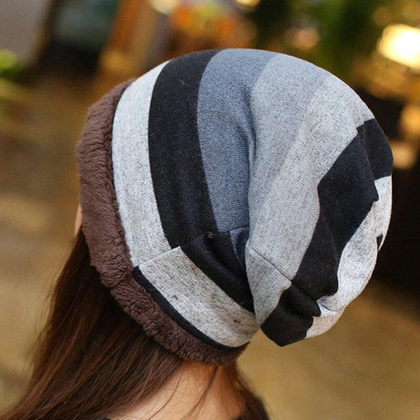 Winter Plus Size Bonnet Casual Knit Beanies Hat for Women - SolaceConnect.com