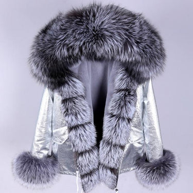 Winter Women's Natural Real Raccoon Fur Hooded High Street Coats & Jackets  -  GeraldBlack.com