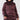 Winter Women's Plus Size Wine Glossy Long Fitted Vegan Fur Hood Puffer Jacket - SolaceConnect.com