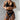 Wirefree Bra Low Waist Thong with Mesh Coverup Three Piece Bikini Swimwear  -  GeraldBlack.com