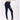 Woman's 3D Embroidery Skinny Stretch High Waist Denim Pencil Pants - SolaceConnect.com