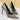 Women 9.5cm Stiletto Silver Gold Stripper Metal High Heel Pumps for Wedding - SolaceConnect.com