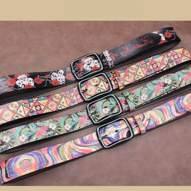 Women Belt Luxury Genuine leather belt for men fashion printed belts for women Retro Unisex Casual Jeans Belts  -  GeraldBlack.com