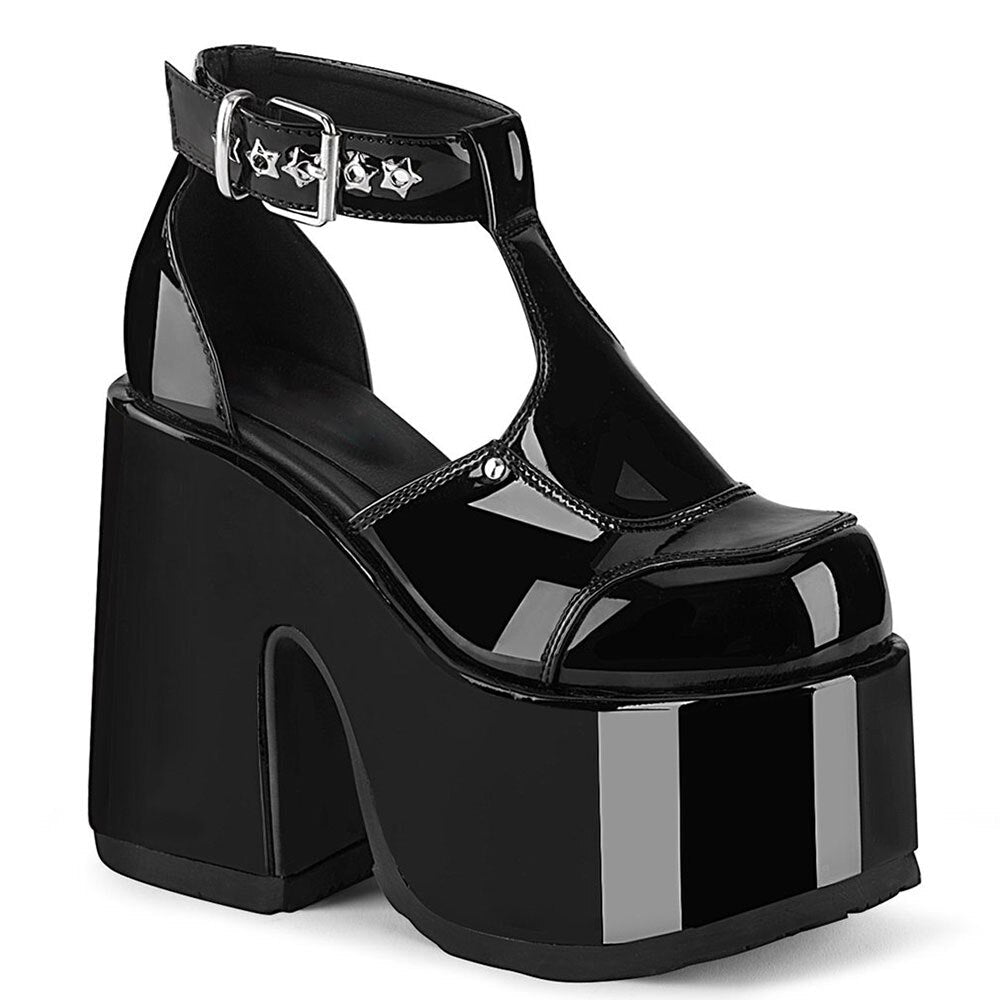 Women Black High Heel Platform Boots  Elegant Cool Fashion Punk Women Shoes  -  GeraldBlack.com