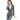 Women's 2 Pieces Single Button Zipper Fly Gray Slim Formal Business Suit - SolaceConnect.com