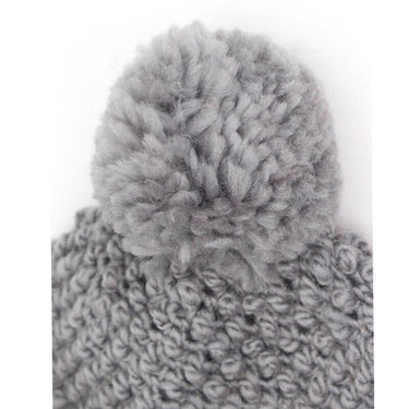 Women's Acrylic Knitted Winter Beanie Hat with Pom Pom Ball - SolaceConnect.com