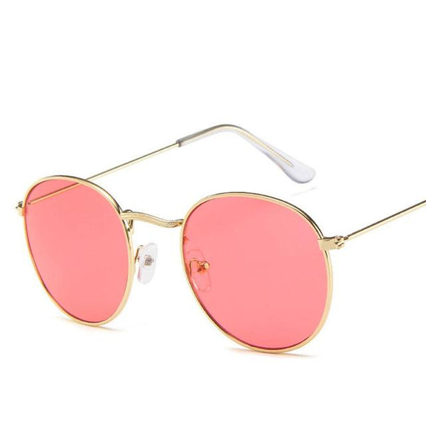 Women's Acrylic Lens Alloy Frame Wrap Style Anti-Reflective Sunglasses - SolaceConnect.com