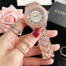 Women's Antique Luxury Diamond Quartz Stainless Steel Wristwatches  -  GeraldBlack.com