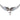 Women's Antique Silver Crystal Angel Wing Cross Choker Necklace Jewelry  -  GeraldBlack.com