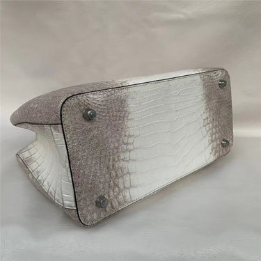 Women's Authentic Crocodile Belly Skin OL Large Working Handbags  -  GeraldBlack.com