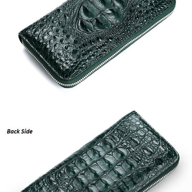 Women's Authentic Crocodile Leather Alligator pattern Card Holders Wallets  -  GeraldBlack.com