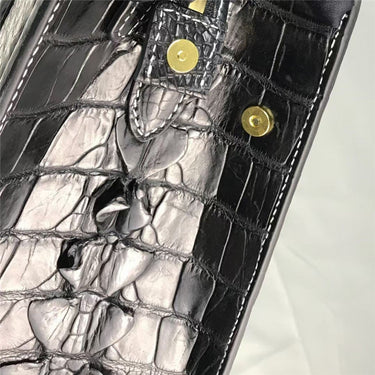 Women's Authentic Exotic Genuine Alligator Leather Top-handle Handbags  -  GeraldBlack.com