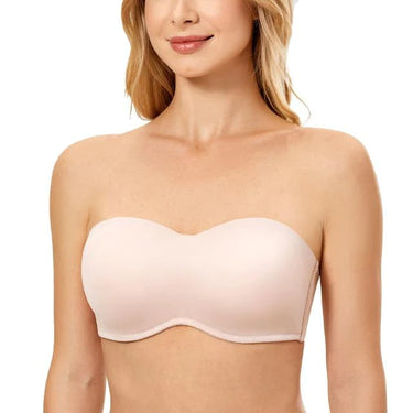 Women's Black Color Smooth Seamless Invisible Underwire Bra - SolaceConnect.com