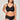 Women's Black Embroidered Lace Full Coverage Wirefree Mastectomy Pocket Bra - SolaceConnect.com