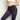 Women's Black Heart Shape Booty Leather Patchwork Skinny Sports Pants  -  GeraldBlack.com