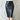 Women's Black Leather Plus Size Midi Pencil Skirt with High Waist  -  GeraldBlack.com