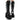 Women's black patent 1 Buckle Zipper Mid Calf Platform Boots Thick Bottom Cool Goth Fashion Shoes  -  GeraldBlack.com