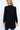 Women's Black Raglan Sleeve Open Sweater Cardigan with Pocket - SolaceConnect.com