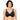 Women's Black Seamless Floral Unpadded Full Coverage Plus Size Bra  -  GeraldBlack.com