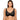 Women's Black V-Neck Full Coverage Non-Padded Underwire Strap Bra  -  GeraldBlack.com