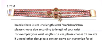 Women's Bohemia Fashion Charm Zinc Alloy Magnet Leather Bracelets  -  GeraldBlack.com