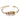 Women's Braided Gold Color Leaf Bracelets & Bangles with Stones & Crystals - SolaceConnect.com