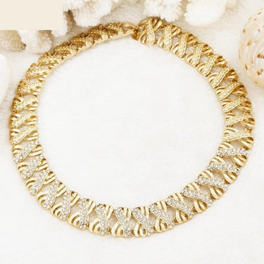 Women's Bridal Fashion Dubai Gold Africa Beads Nigeria Jewelry Sets  -  GeraldBlack.com